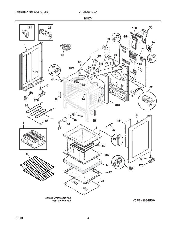 Diagram for CFEH3054USA