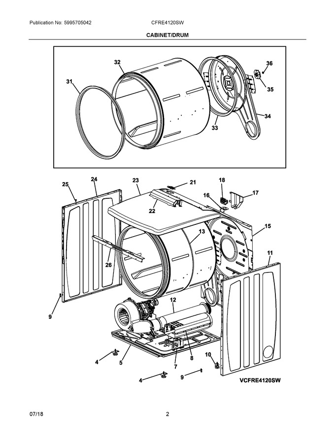 Diagram for CFRE4120SW