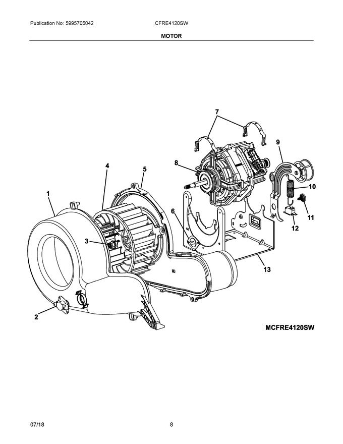 Diagram for CFRE4120SW