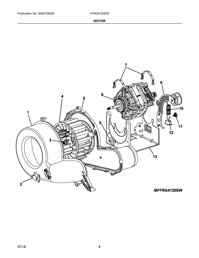 Diagram for FFRG4120SW