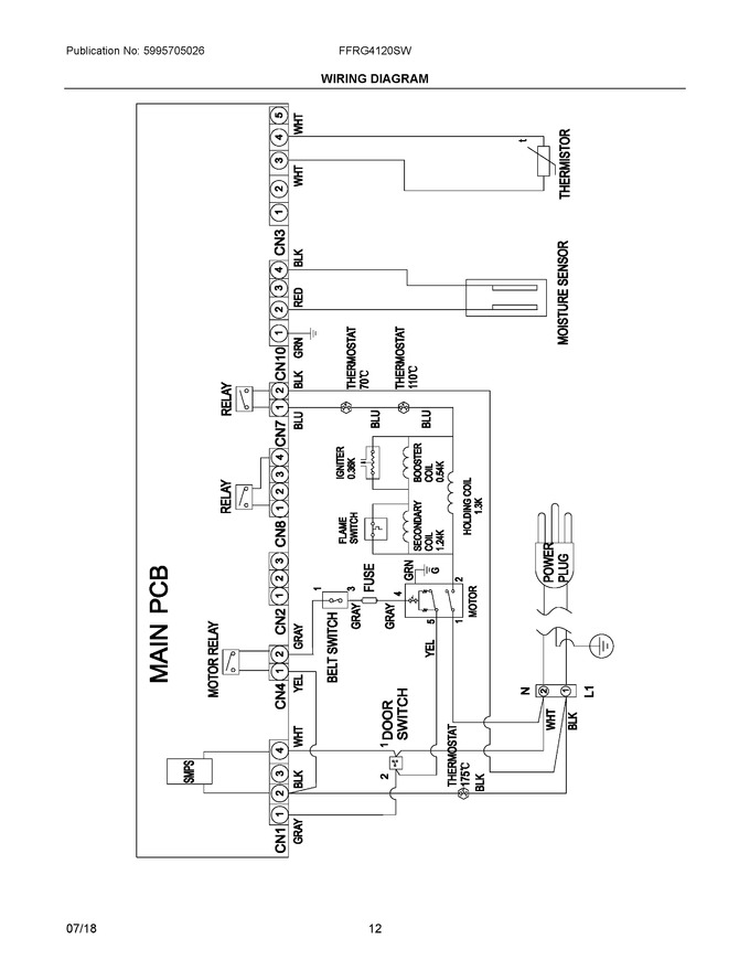 Diagram for FFRG4120SW