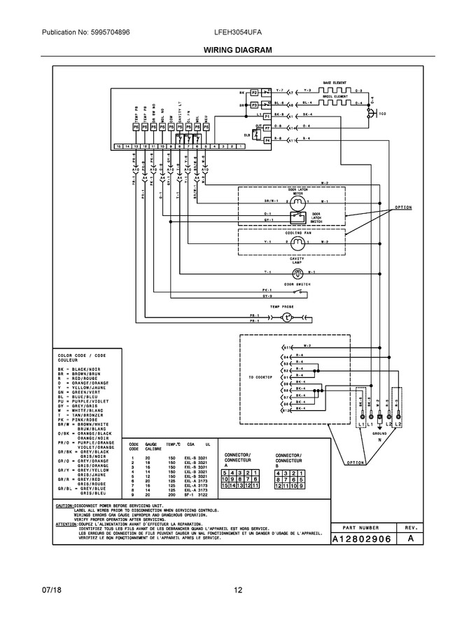 Diagram for LFEH3054UFA