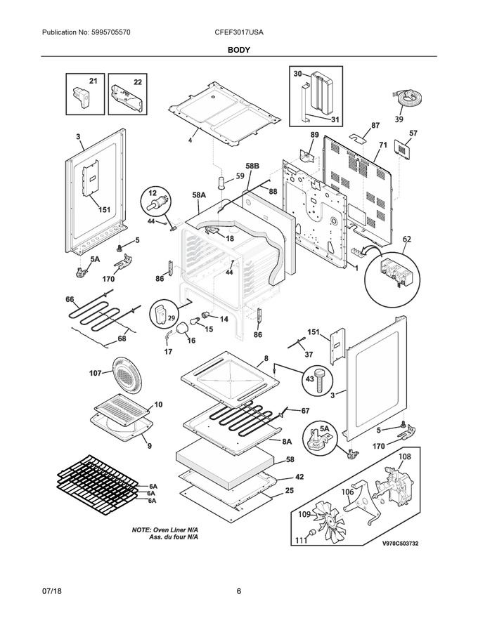 Diagram for CFEF3017USA