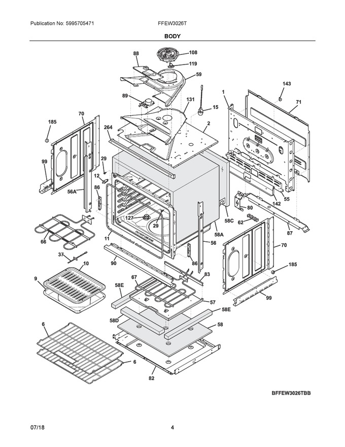 Diagram for FFEW3026TSC