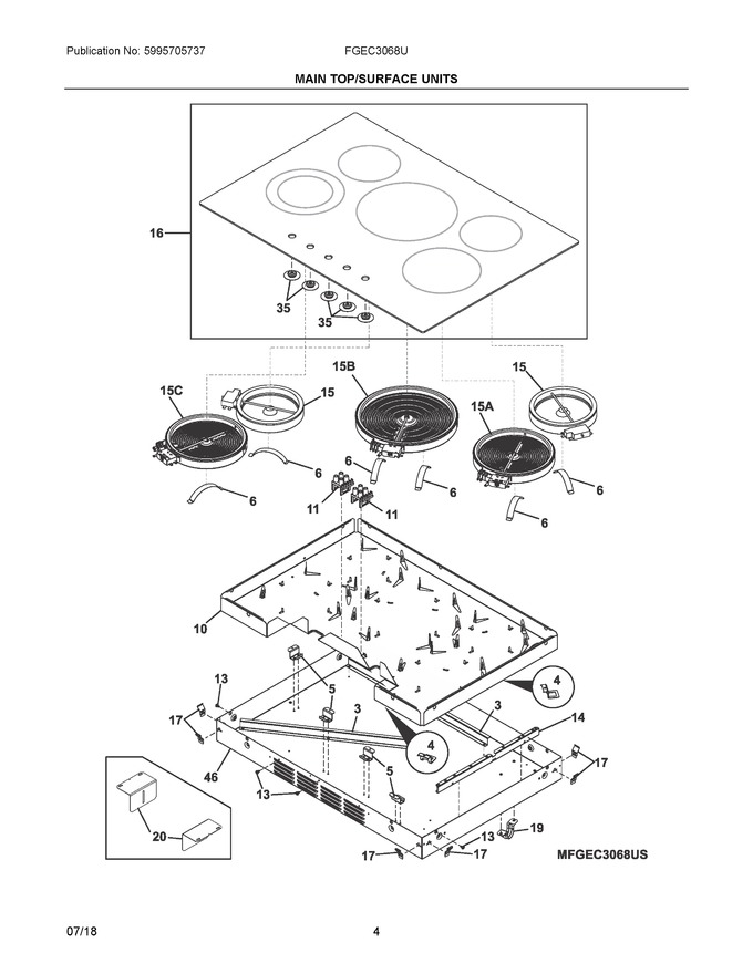 Diagram for FGEC3068UB