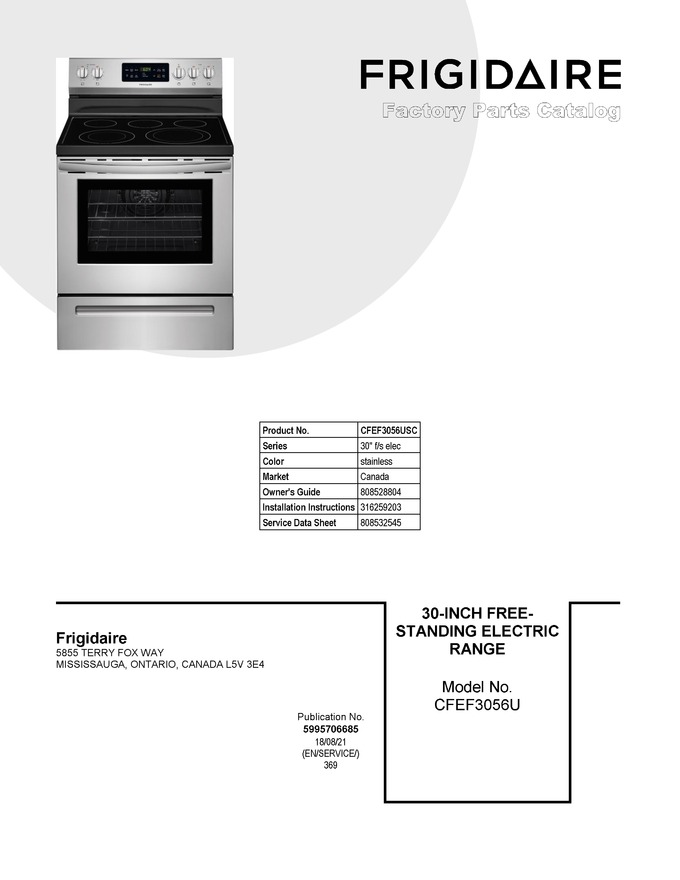 Diagram for CFEF3056USC