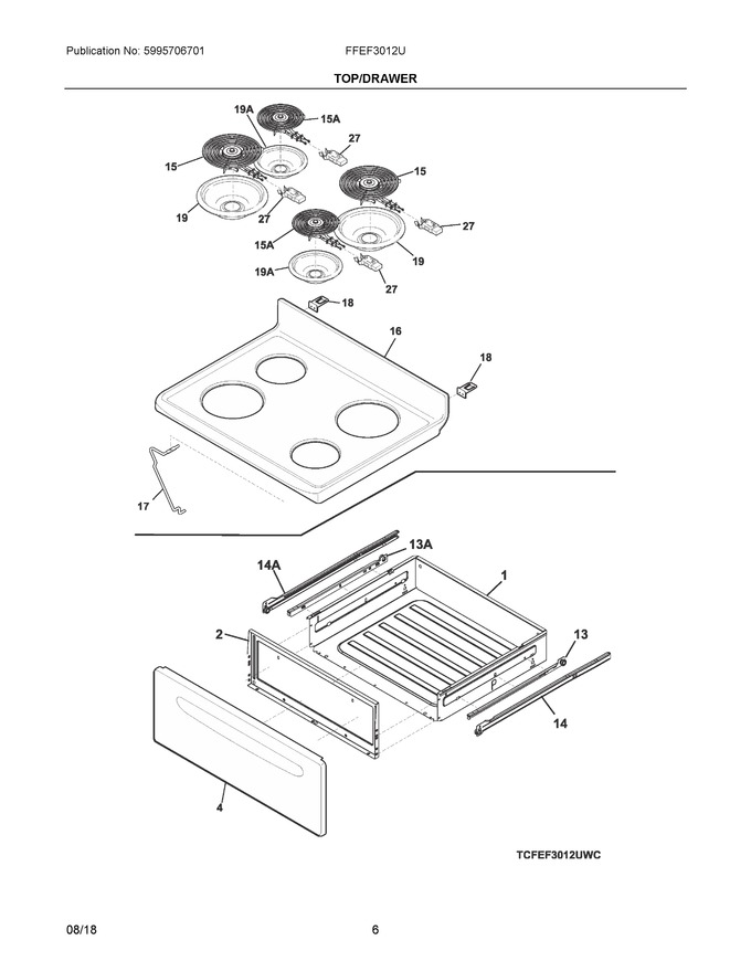 Diagram for FFEF3012UWB