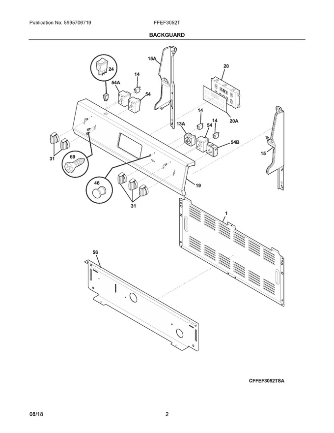Diagram for FFEF3052TWC