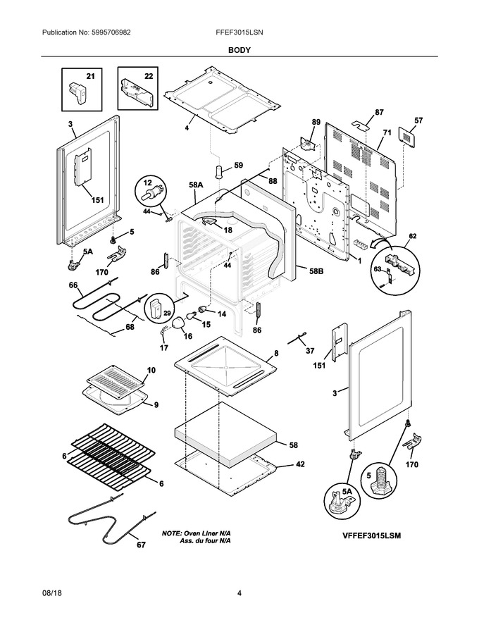 Diagram for FFEF3015LSN
