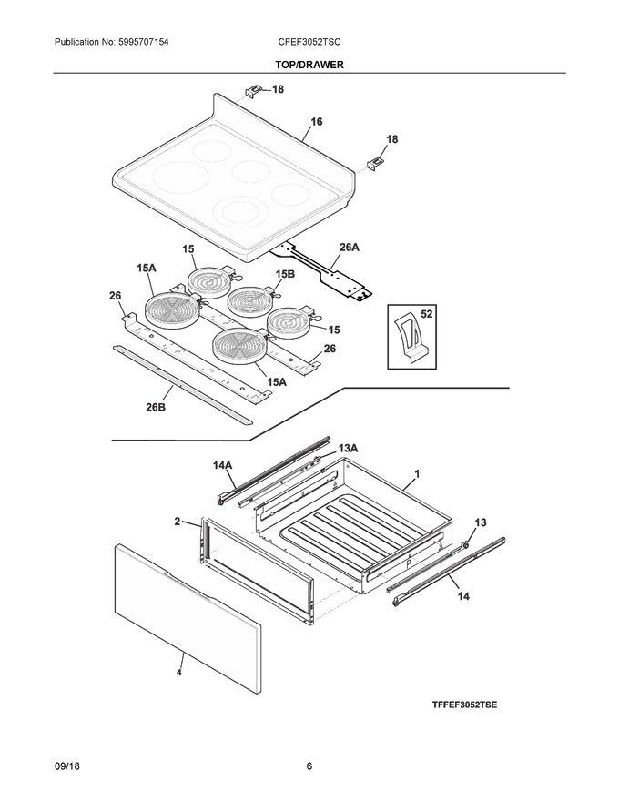Diagram for CFEF3052TSC