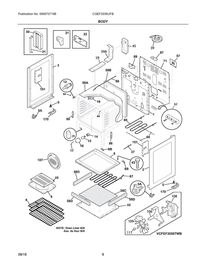 Diagram for CGEF3036UFB