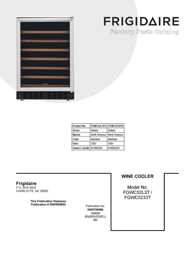 Diagram for FGWC5233TS
