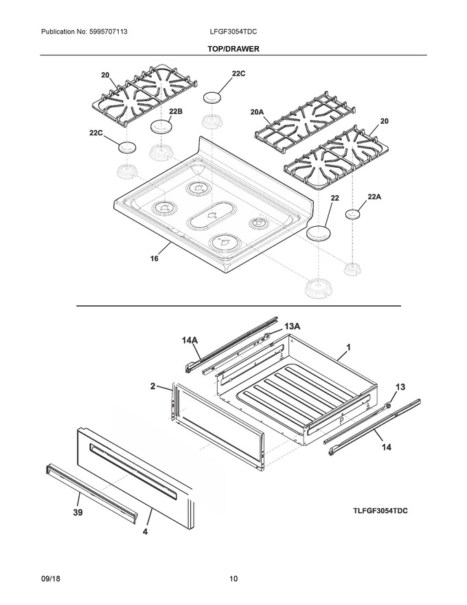 Diagram for LFGF3054TDC