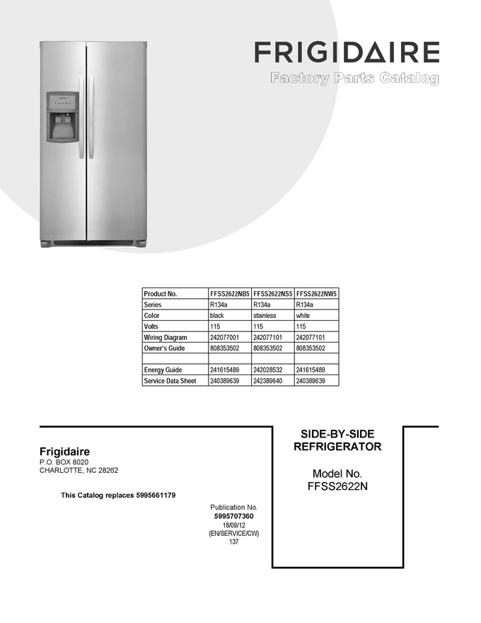 Diagram for FFSS2622NW5