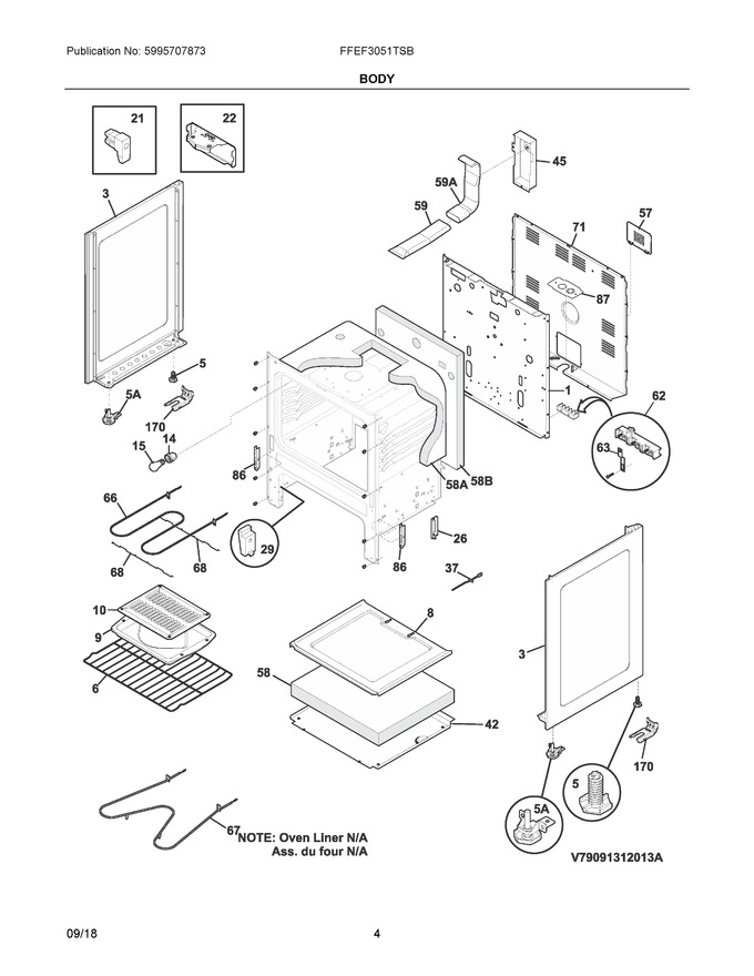 Diagram for FFEF3051TSB