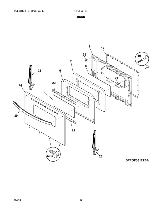 Diagram for FFGF3012TWB