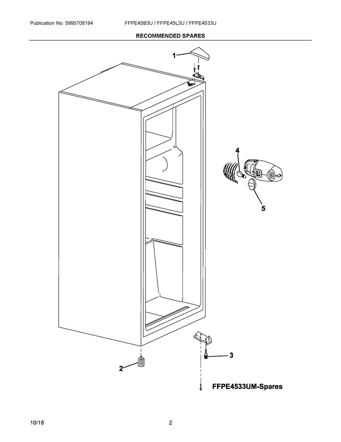 Diagram for FFPE45L3UV