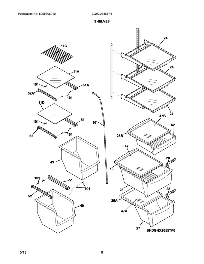 Diagram for LGHX2636TF5