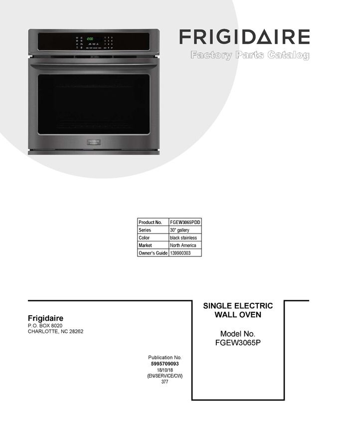 Diagram for FGEW3065PDD