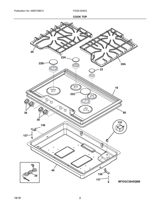 Diagram for FGGC3045QBD