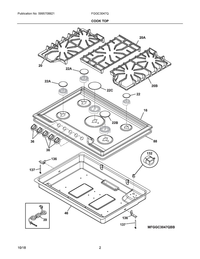 Diagram for FGGC3047QWD
