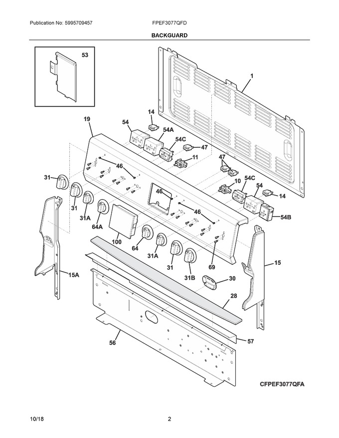 Diagram for FPEF3077QFD