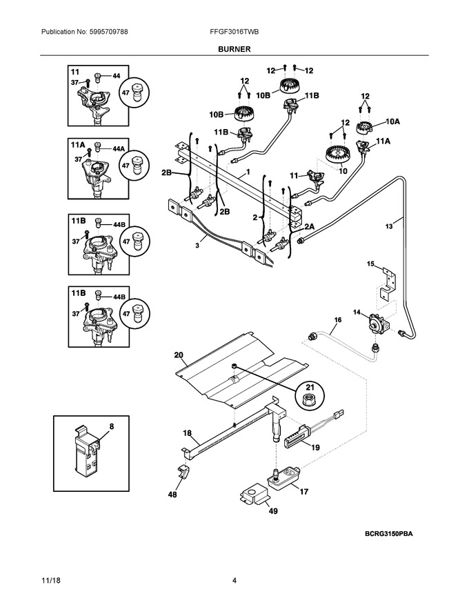 Diagram for FFGF3016TWB