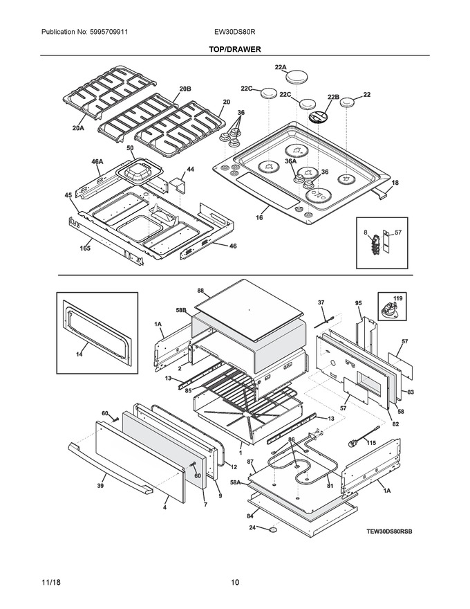 Diagram for EW30DS80RSD