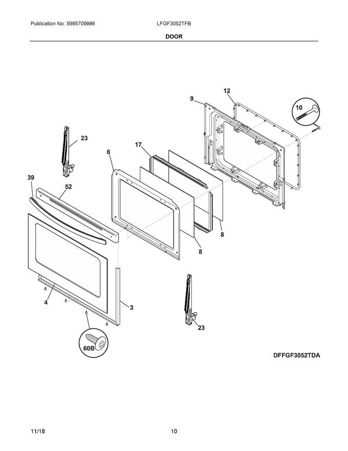 Diagram for LFGF3052TFB