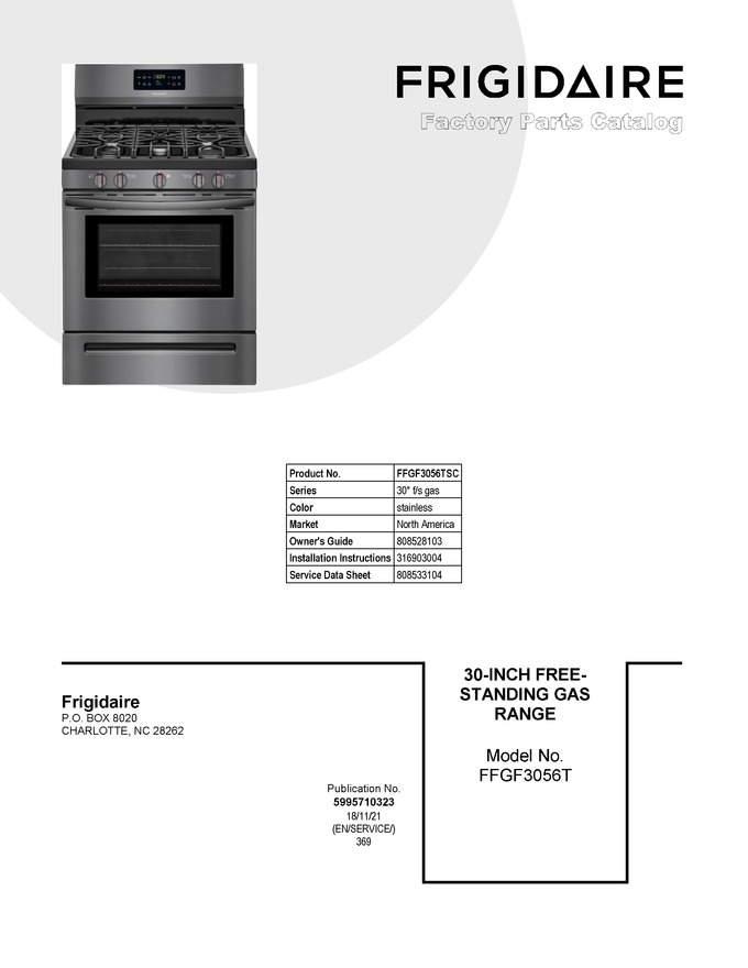 Diagram for FFGF3056TSC
