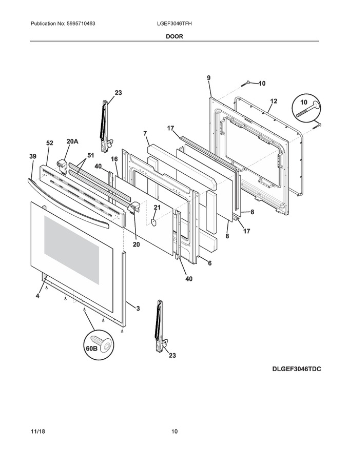 Diagram for LGEF3046TFH