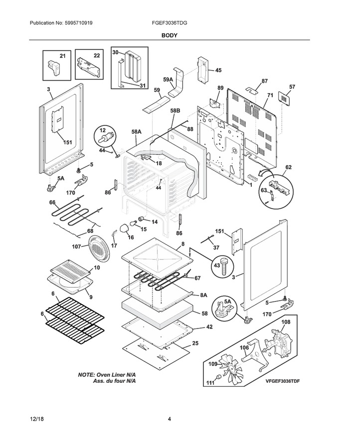 Diagram for FGEF3036TDG