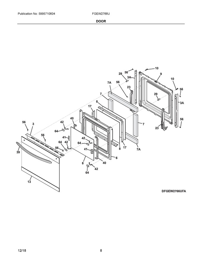 Diagram for FGEW2766UDA