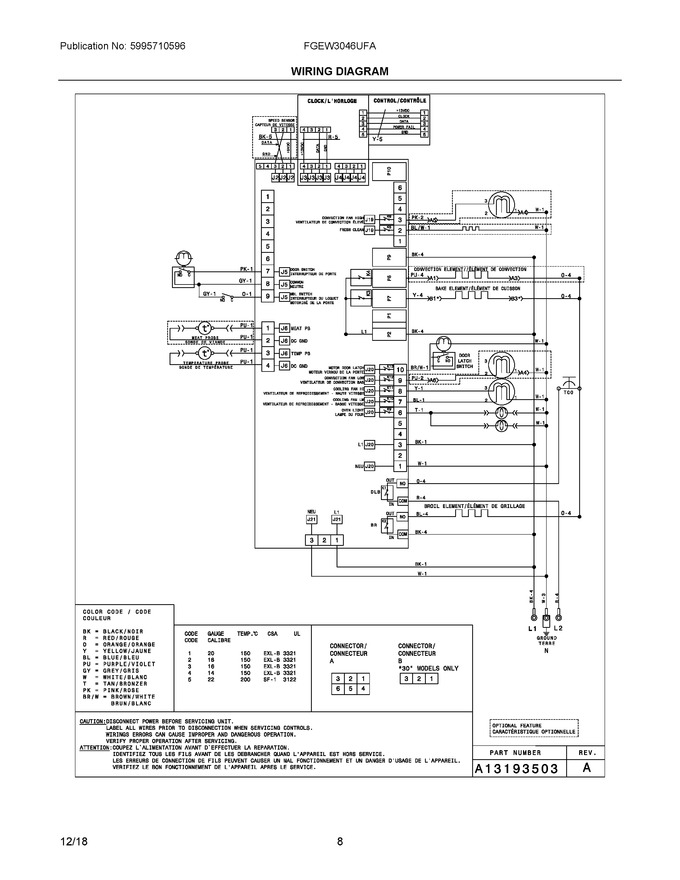 Diagram for FGEW3046UFA
