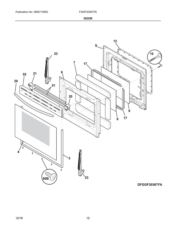 Diagram for FGGF3036TFE