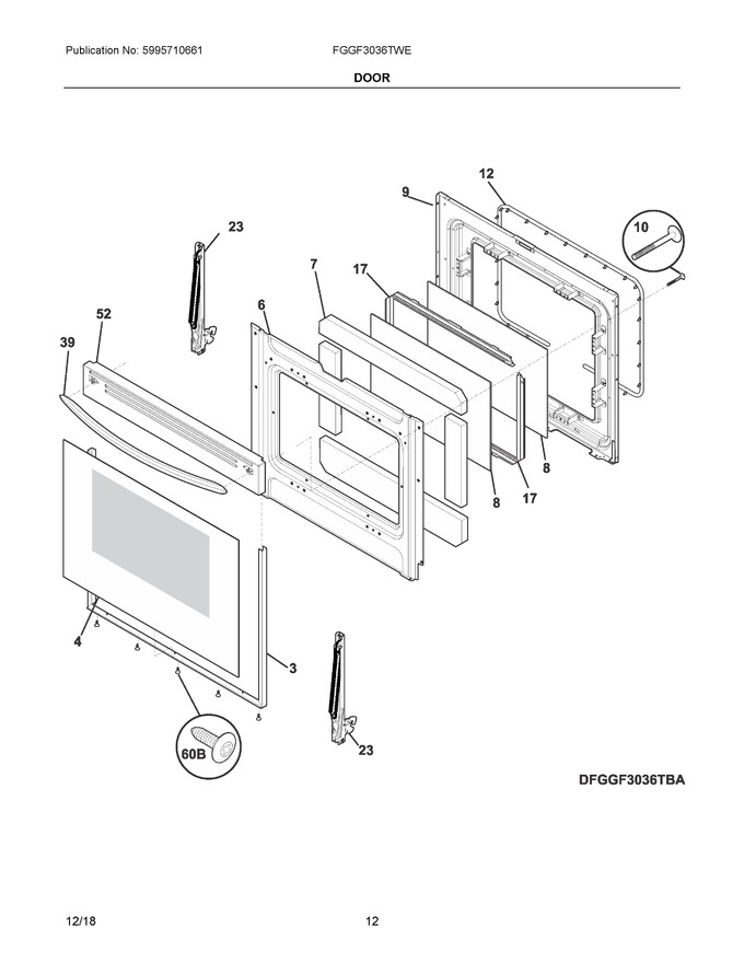 Diagram for FGGF3036TWE