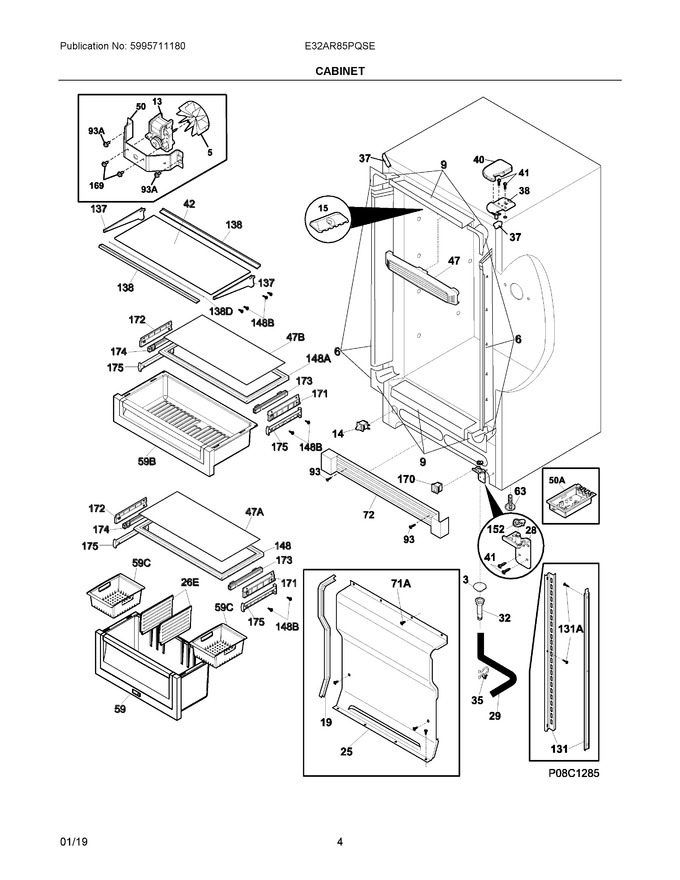 Diagram for E32AR85PQSE
