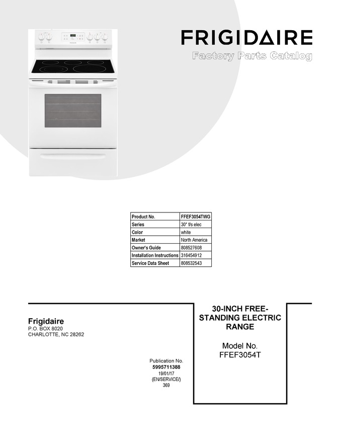 Diagram for FFEF3054TWG