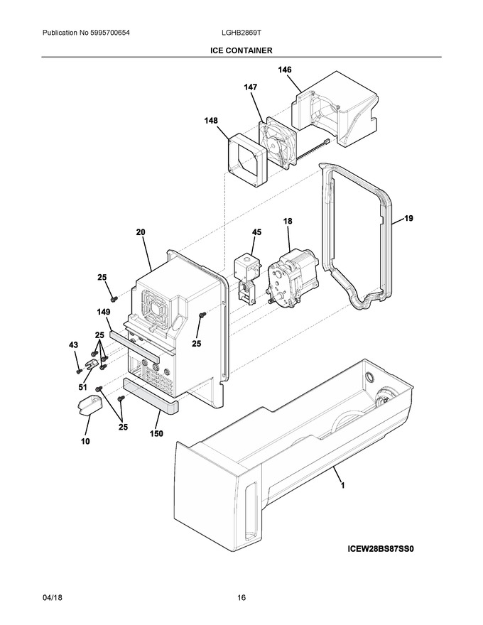 Diagram for LGHB2869TD0