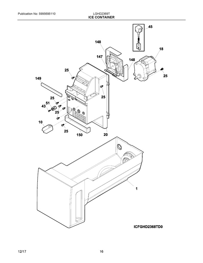 Diagram for LGHD2369TD2