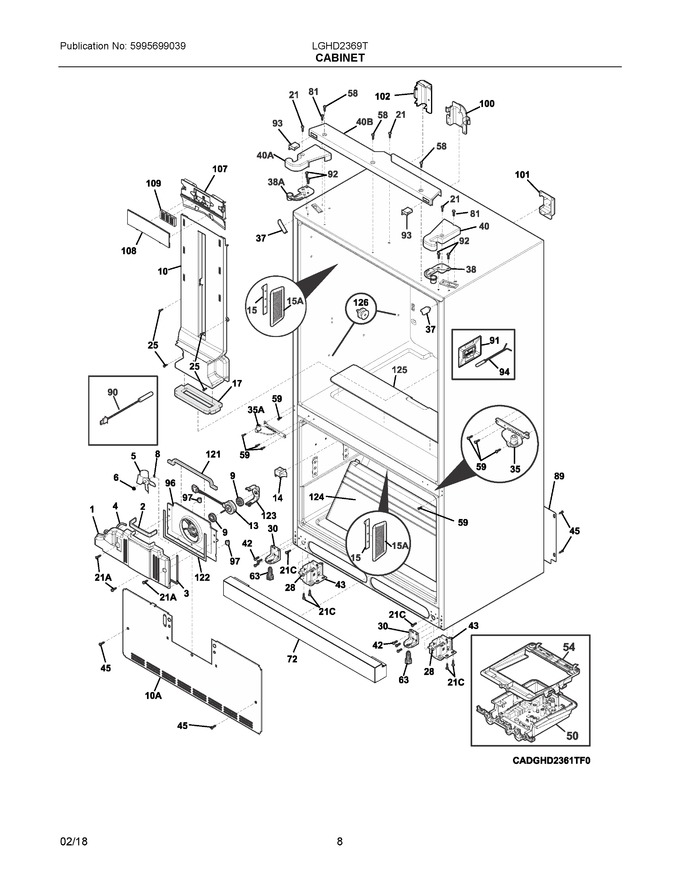 Diagram for LGHD2369TD3