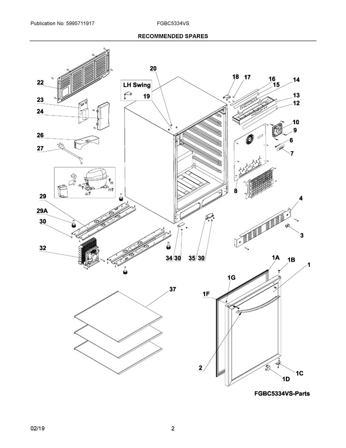 Diagram for FGBC5334VS