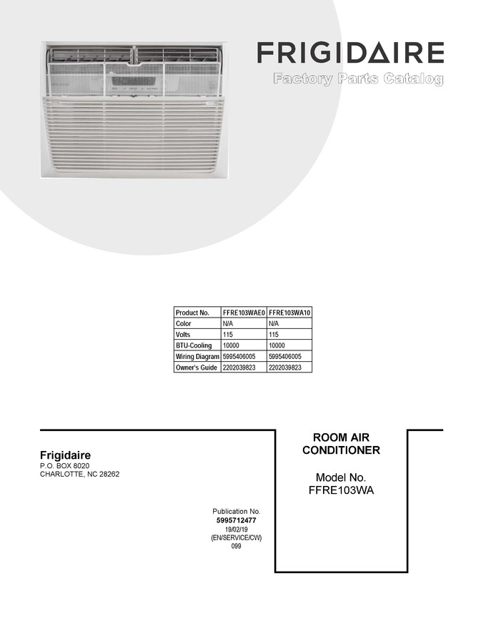 Diagram for FFRE103WA10