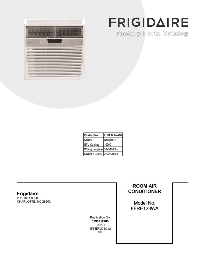 Diagram for FFRE123WA10