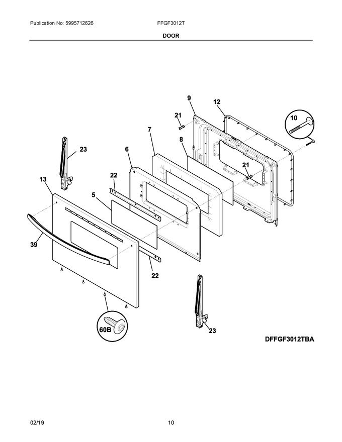 Diagram for FFGF3012TWD