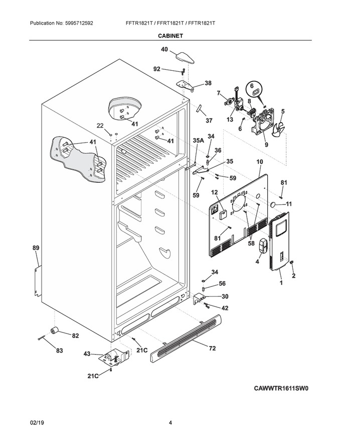 Diagram for FFTR1821TD4