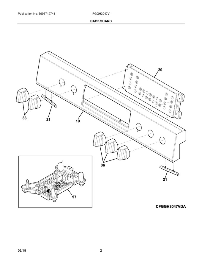 Diagram for FGGH3047VFA