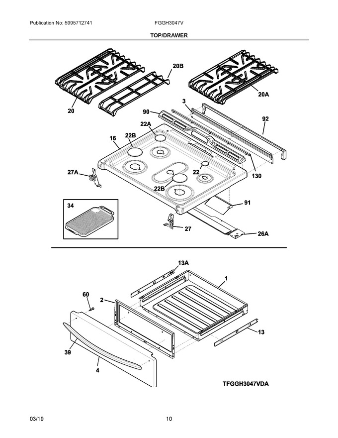 Diagram for FGGH3047VDA
