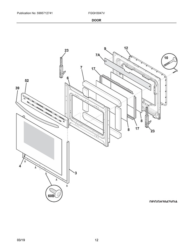 Diagram for FGGH3047VFA