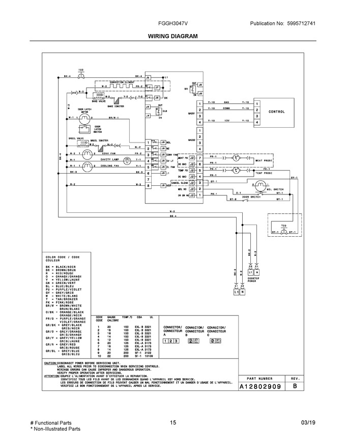 Diagram for FGGH3047VFA